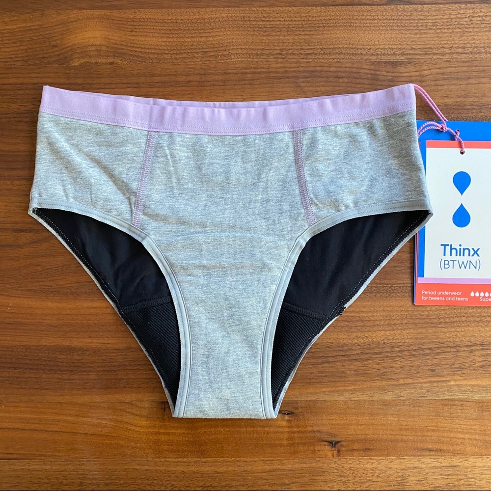 NWT Thinx (BTWN) Tween & Teen Period Underwear